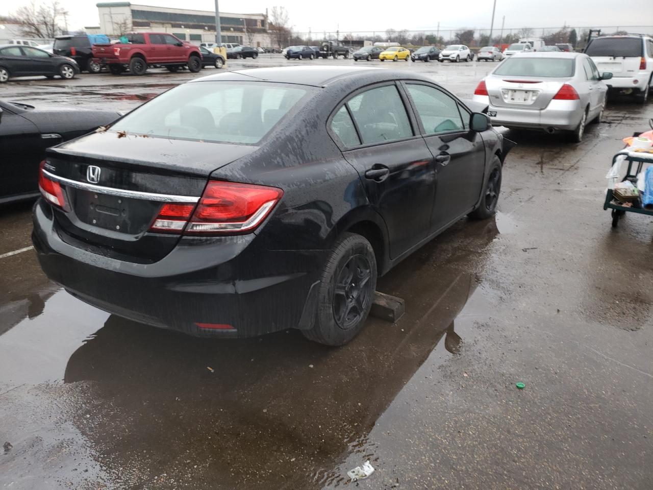 Photo 4 from auction – 2013 HONDA CIVIC LX with VIN 2HGFB2F54DH591522