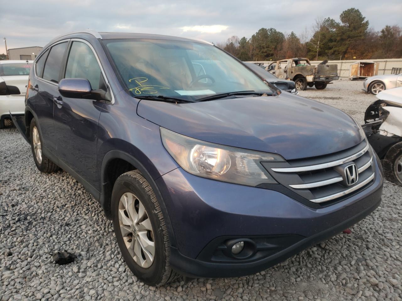 HONDA CR-V EX 2012 with VIN 5J6RM4H59CL068071 - Photo from auction
