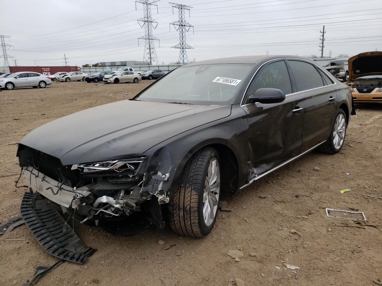 Photo 2 from auction – 2016 AUDI A8 L QUATT with VIN WAU34AFD0GN001855