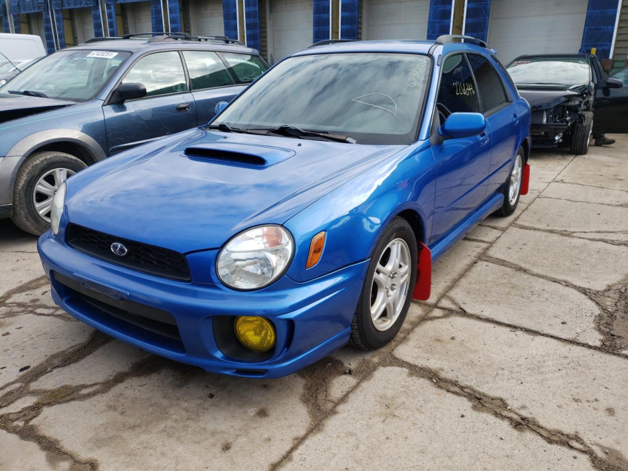 Photo 2 from auction – 2003 SUBARU IMPREZA WR with VIN JF1GG29663G805628