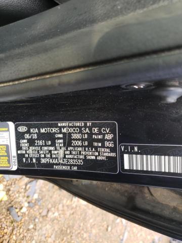 Photo 10 from auction – 2018 KIA FORTE LX with VIN 3KPFK4A74JE283535