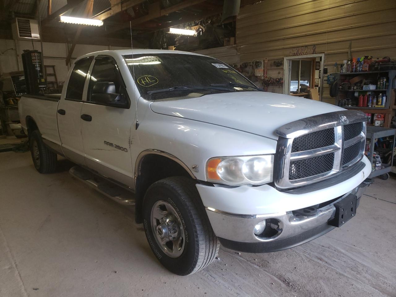 DODGE RAM 2500 S 2003 with VIN 3D7KU28C33G800787 - Photo from auction