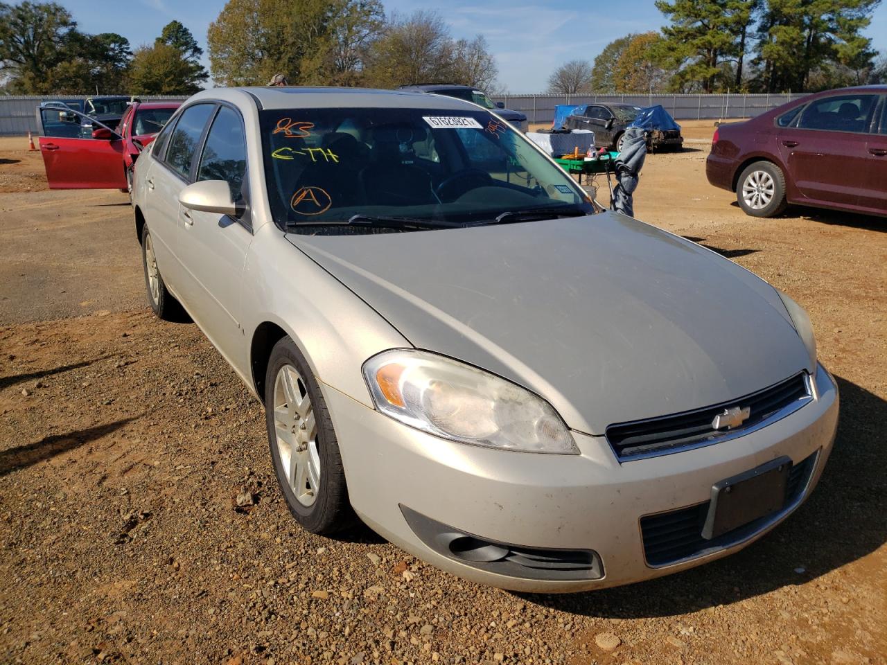 CHEVROLET IMPALA LT 2008 with VIN 2G1WC583581313955 - Photo from auction