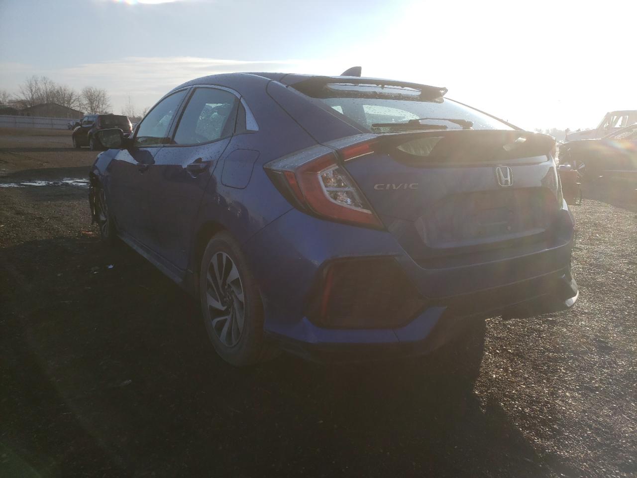 Photo 3 from auction – 2017 HONDA CIVIC LX with VIN SHHFK7G27HU303065