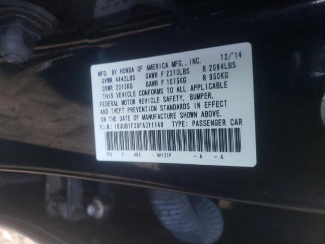 Photo 10 from auction – 2015 ACURA TLX with VIN 19UUB1F30FA011149