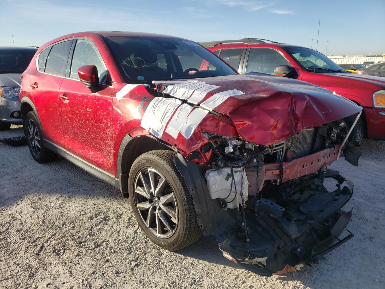 MAZDA CX-5 GRAND 2017 with VIN JM3KFBDL4H0133306 - Photo from auction