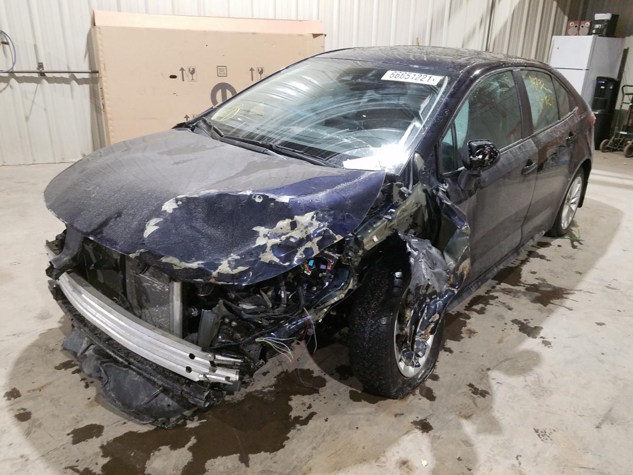 Photo 2 from auction – 2020 TOYOTA COROLLA LE with VIN 5YFBPRBE4LP034972