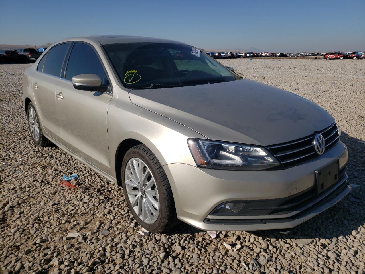 VOLKSWAGEN JETTA SEL 2016 with VIN 3VWL17AJ5GM217896 - Photo from auction