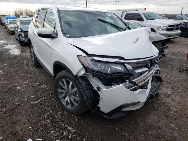 HONDA PILOT EXL 2021 with VIN 5FNYF6H51MB099861 - Photo from auction