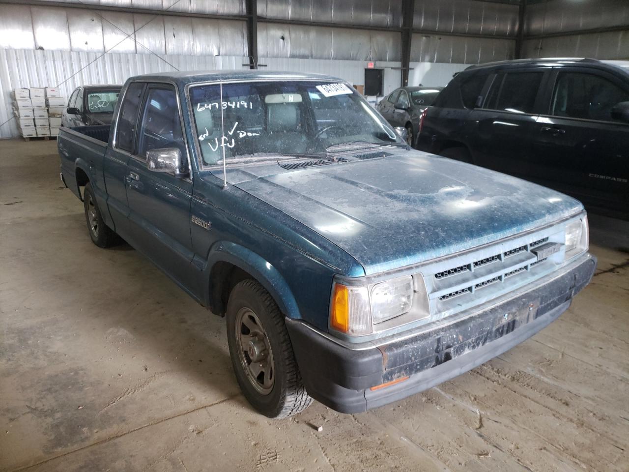 MAZDA B2600 CAB 1993 with VIN JM2UF314XP0376343 - Photo from auction