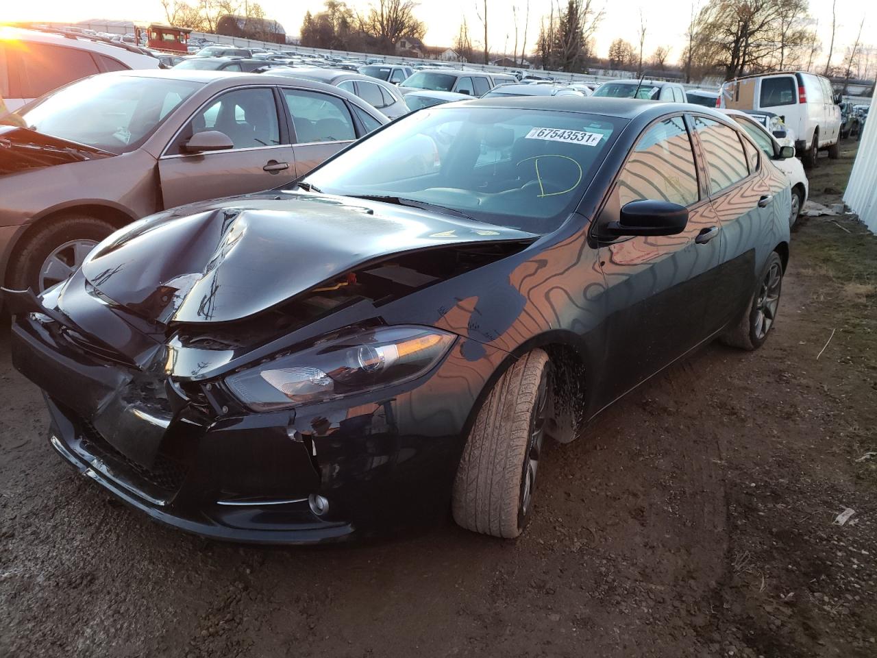 Photo 2 from auction – 2013 DODGE DART SXT with VIN 1C3CDFBAXDD297596