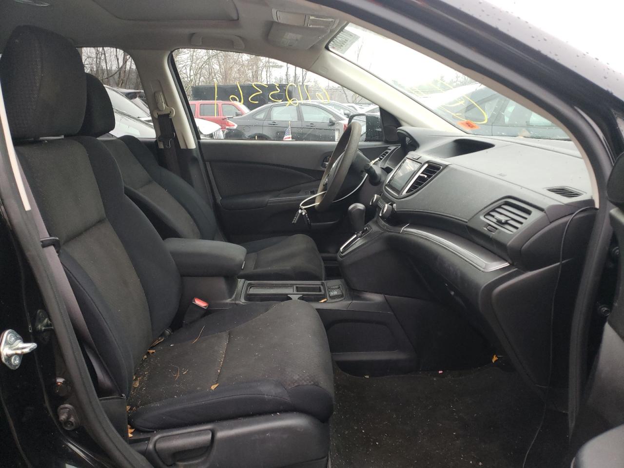 Photo 5 from auction – 2015 HONDA CR-V EX with VIN 5J6RM4H58FL070656