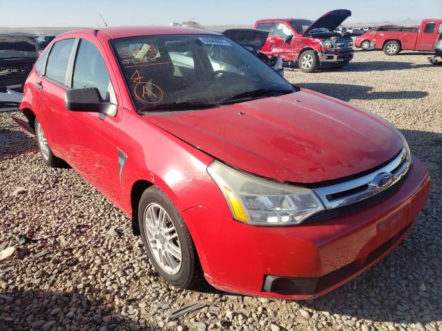FORD FOCUS SE 2008 with VIN 1FAHP35N98W225052 - Photo from auction