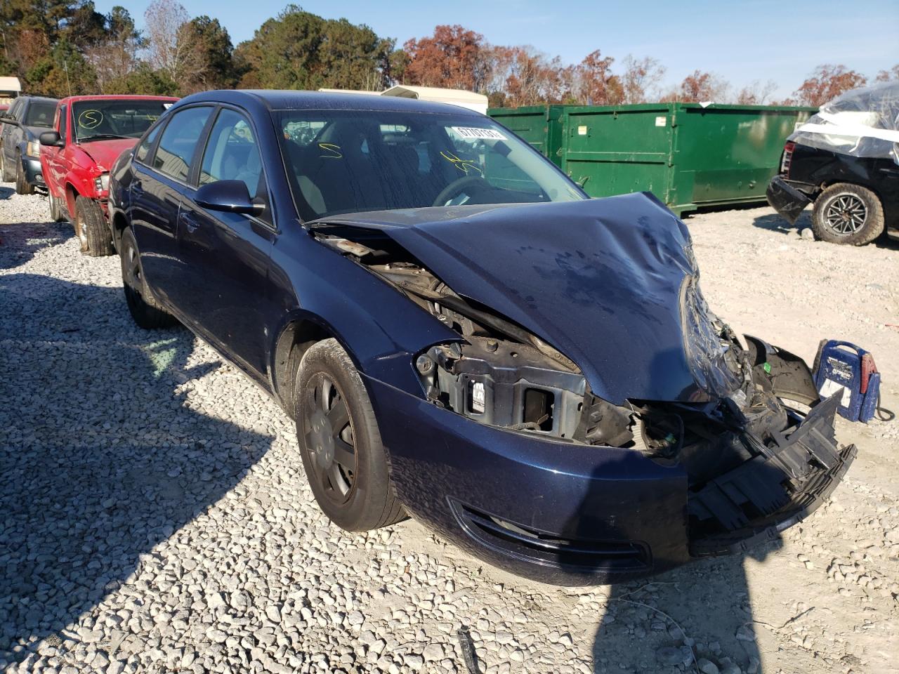 CHEVROLET IMPALA LS 2008 with VIN 2G1WB58K581303274 - Photo from auction