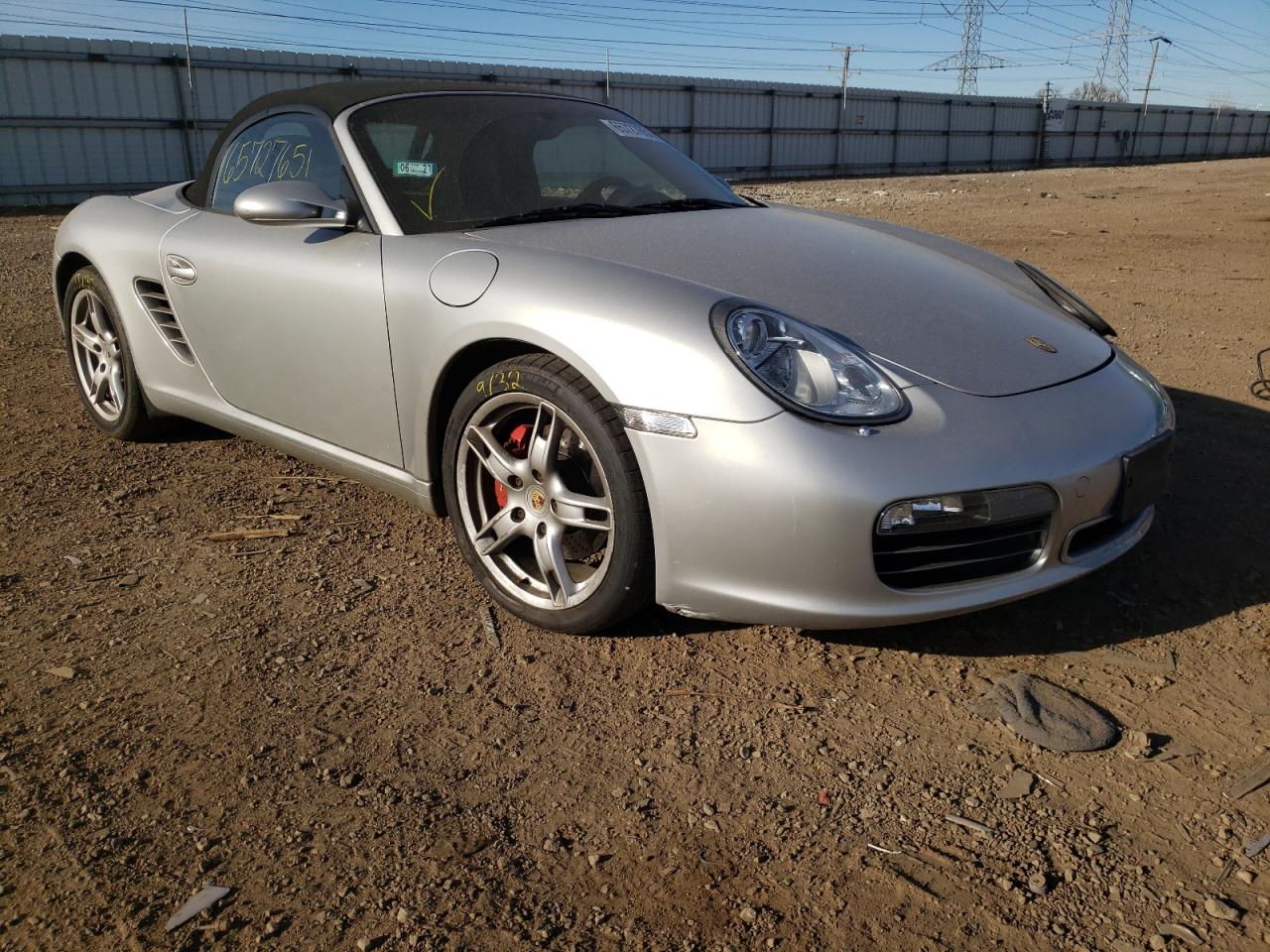 PORSCHE BOXSTER S 2006 with VIN WP0CB29846S730308 - Photo from auction