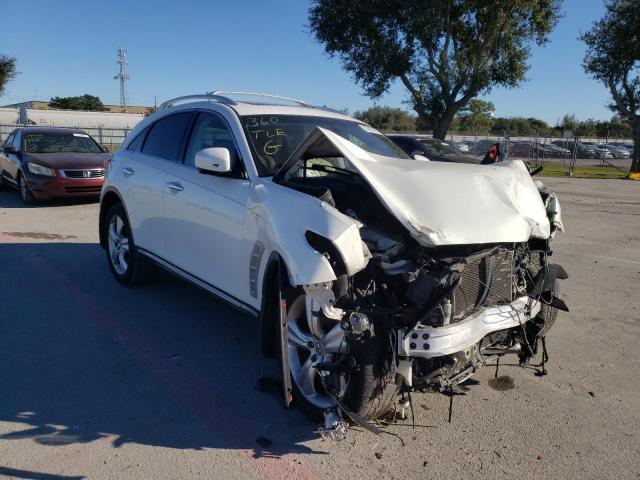 INFINITI FX35 2010 with VIN JN8AS1MW8AM850153 - Photo from auction