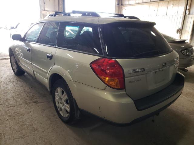 Photo 3 from auction – 2005 SUBARU LEGACY OUT with VIN 4S4BP61C157384333