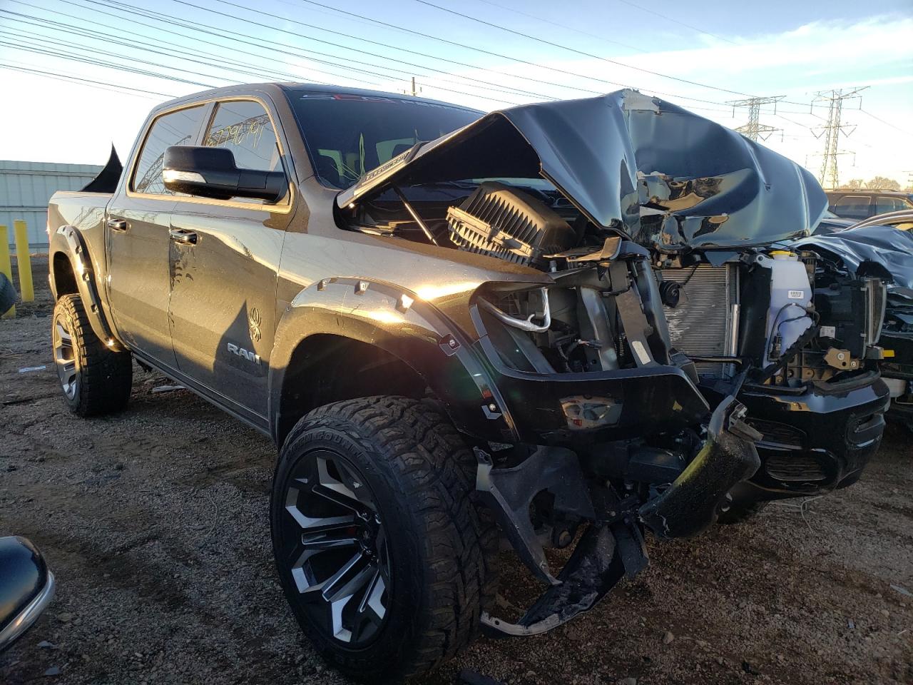 RAM 1500 BIG H 2021 with VIN 1C6SRFFT3MN607674 - Photo from auction