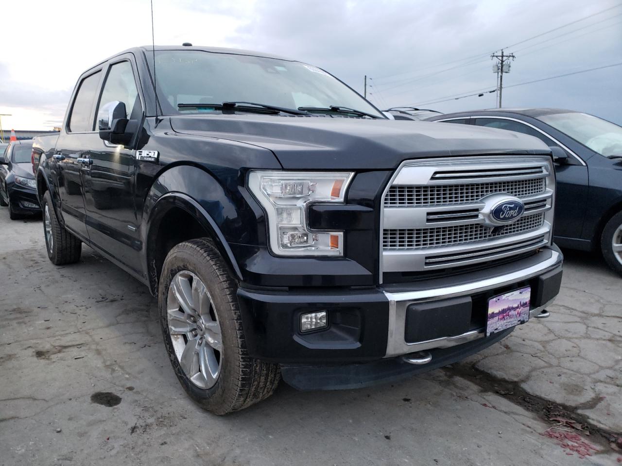 FORD F150 SUPER 2016 with VIN 1FTEW1EG9GFC55513 - Photo from auction