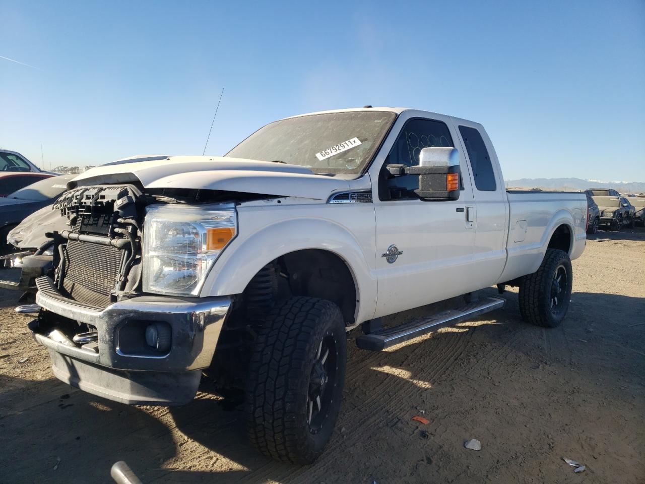 Photo 2 from auction – 2011 FORD F250 SUPER with VIN 1FT7X2BTXBEC46346
