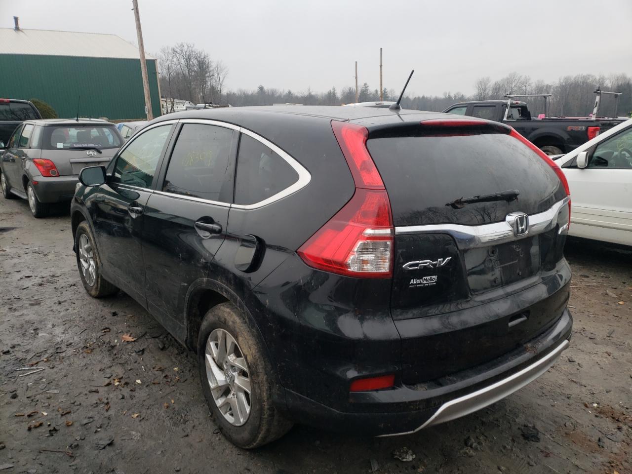 Photo 3 from auction – 2015 HONDA CR-V EX with VIN 5J6RM4H58FL070656