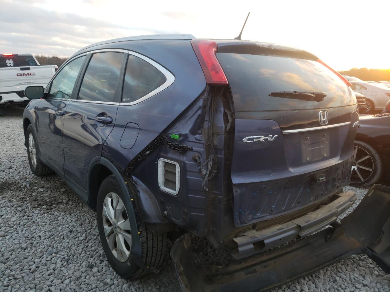 Photo 3 from auction – 2012 HONDA CR-V EX with VIN 5J6RM4H59CL068071