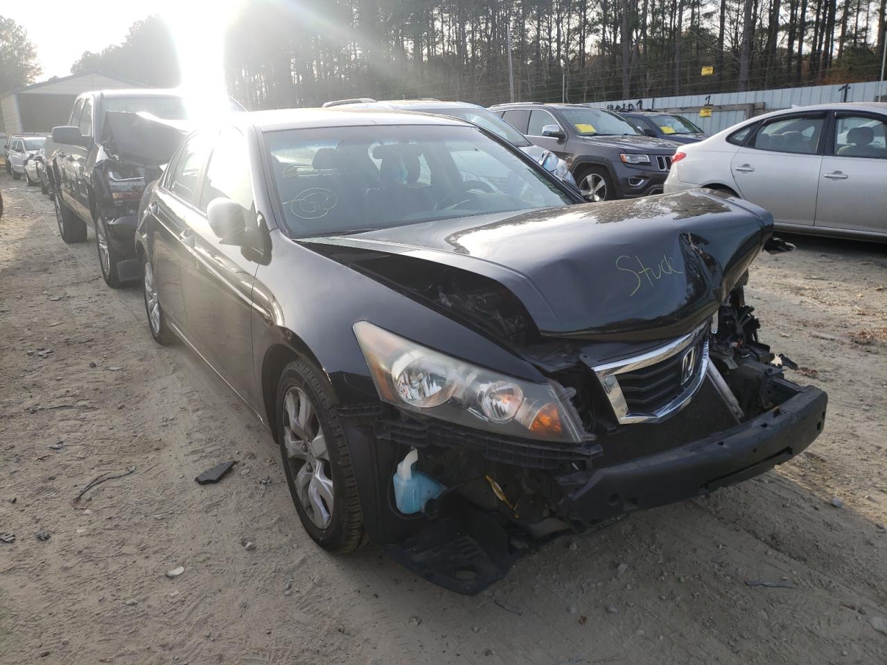HONDA ACCORD EX 2010 with VIN 1HGCP2F74AA081249 - Photo from auction