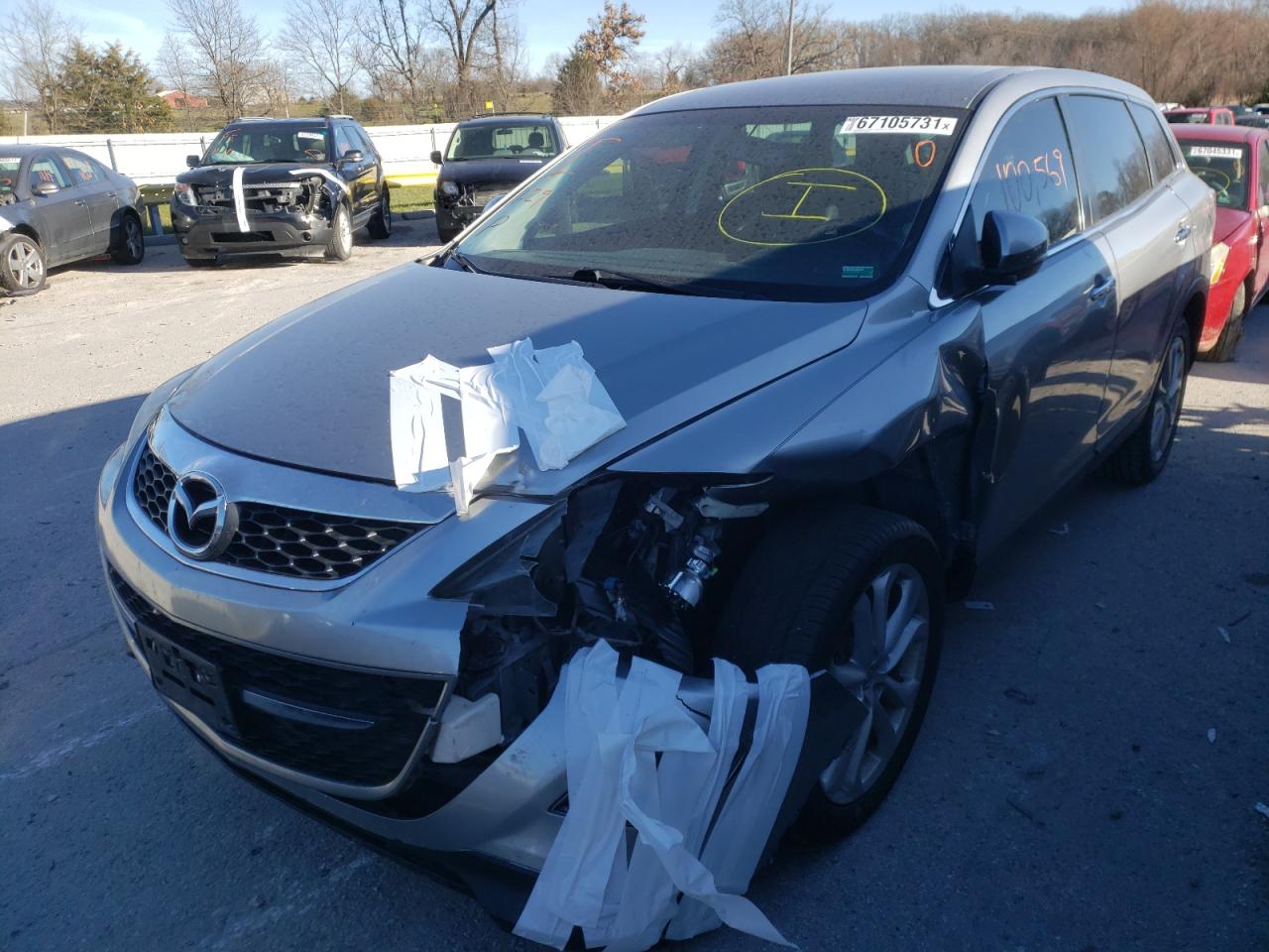 Photo 2 from auction – 2012 MAZDA CX-9 with VIN JM3TB2DA5C0352217