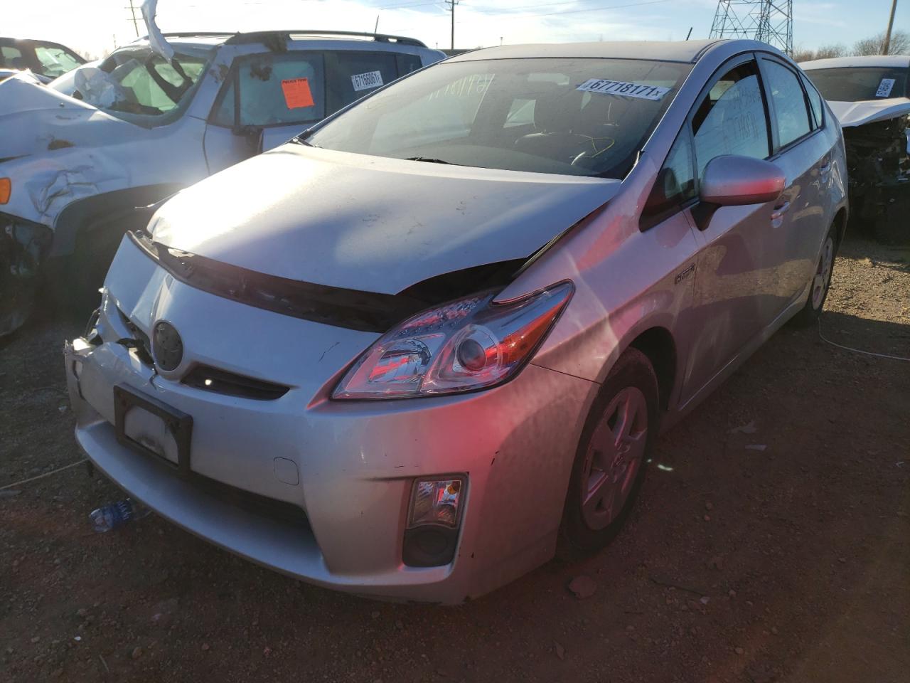 Photo 2 from auction – 2010 TOYOTA PRIUS with VIN JTDKN3DU6A0044577