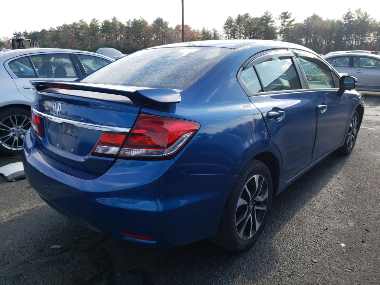 Photo 4 from auction – 2013 HONDA CIVIC EX with VIN 2HGFB2F81DH530459