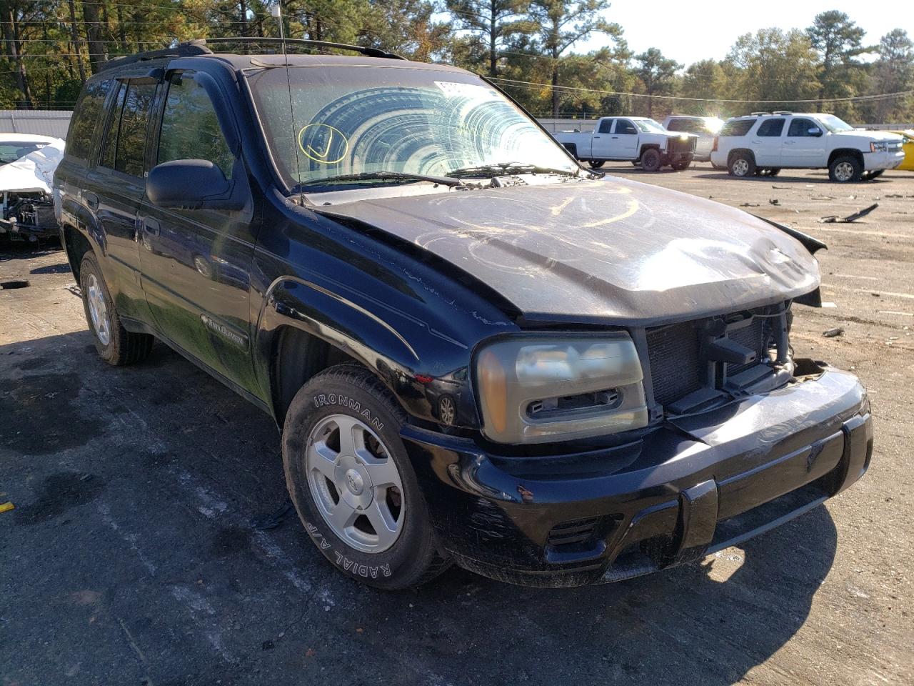 CHEVROLET TRAILBLAZE 2002 with VIN 1GNDS13S922143946 - Photo from auction