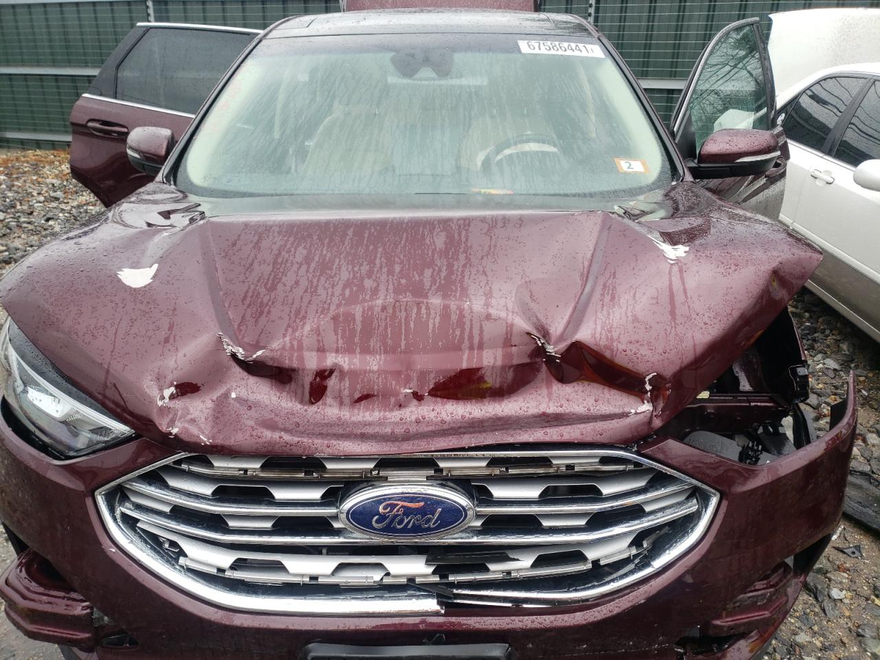 Photo 7 from auction – 2019 FORD EDGE SEL with VIN 2FMPK4J90KBB44366