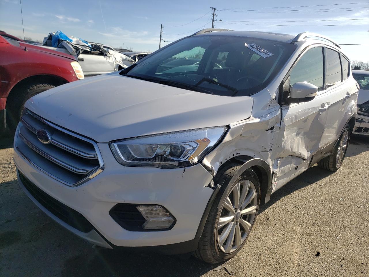 Photo 2 from auction – 2017 FORD ESCAPE TIT with VIN 1FMCU0JD7HUE34287