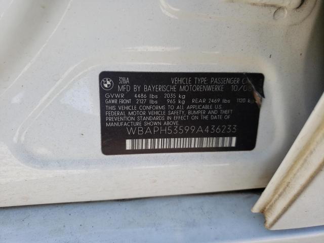 Photo 10 from auction – 2009 BMW 328 I SULE with VIN WBAPH53599A436233