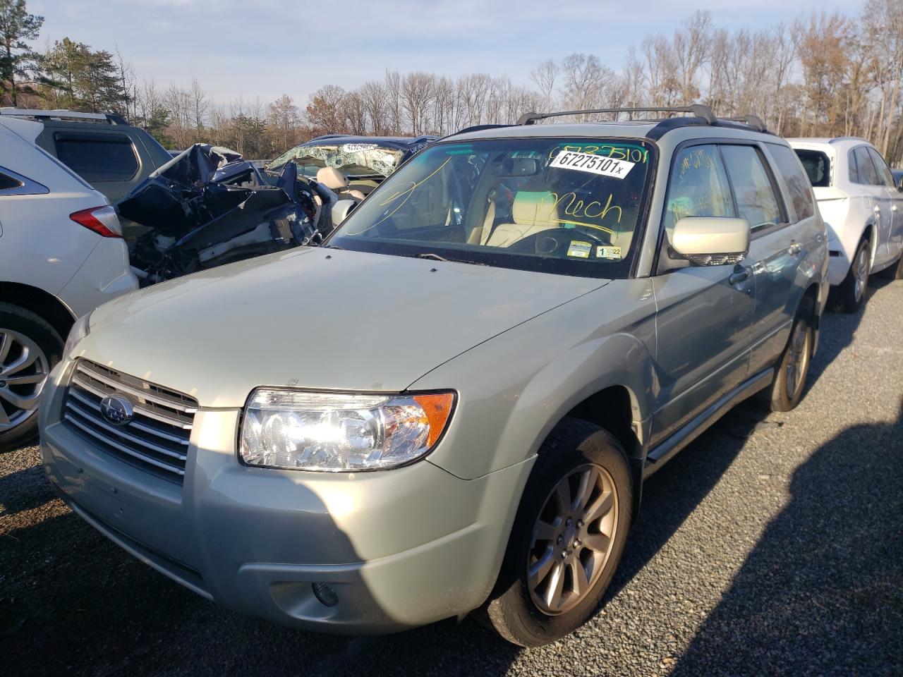 Photo 2 from auction – 2006 SUBARU FORESTER with VIN JF1SG65626H750990