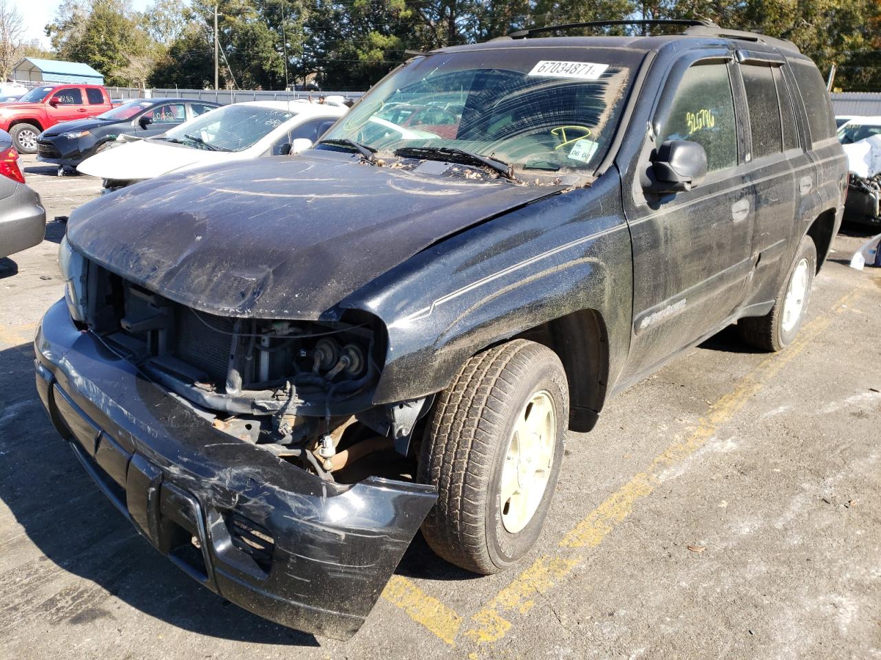 Photo 2 from auction – 2002 CHEVROLET TRAILBLAZE with VIN 1GNDS13S922143946