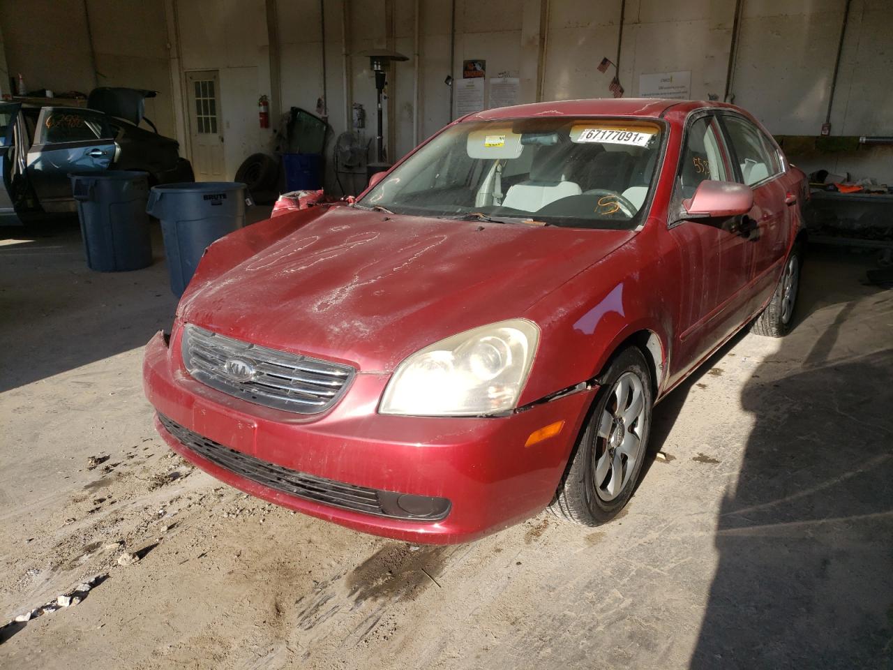 Photo 2 from auction – 2006 KIA OPTIMA LX with VIN KNAGE123165054588