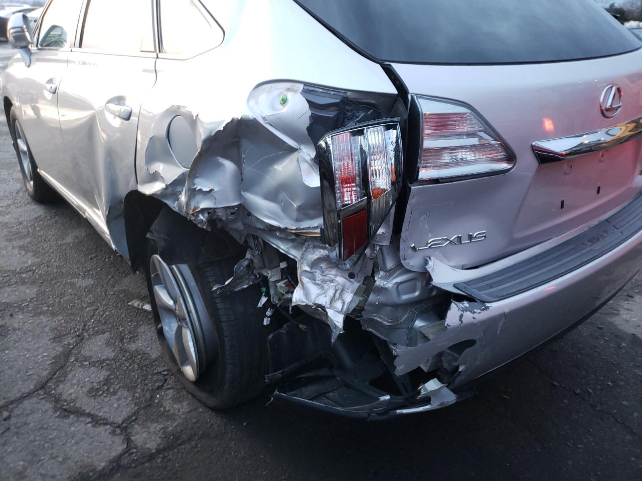 Photo 9 from auction – 2010 LEXUS RX 350 with VIN 2T2BK1BA2AC025600