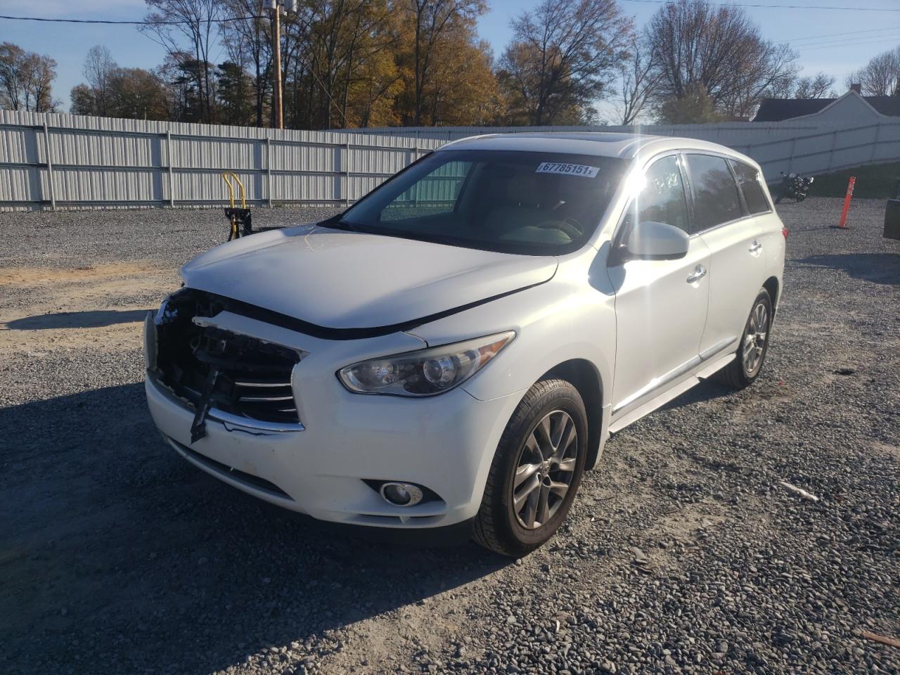 Photo 2 from auction – 2013 INFINITI JX35 with VIN 5N1AL0MN2DC353535
