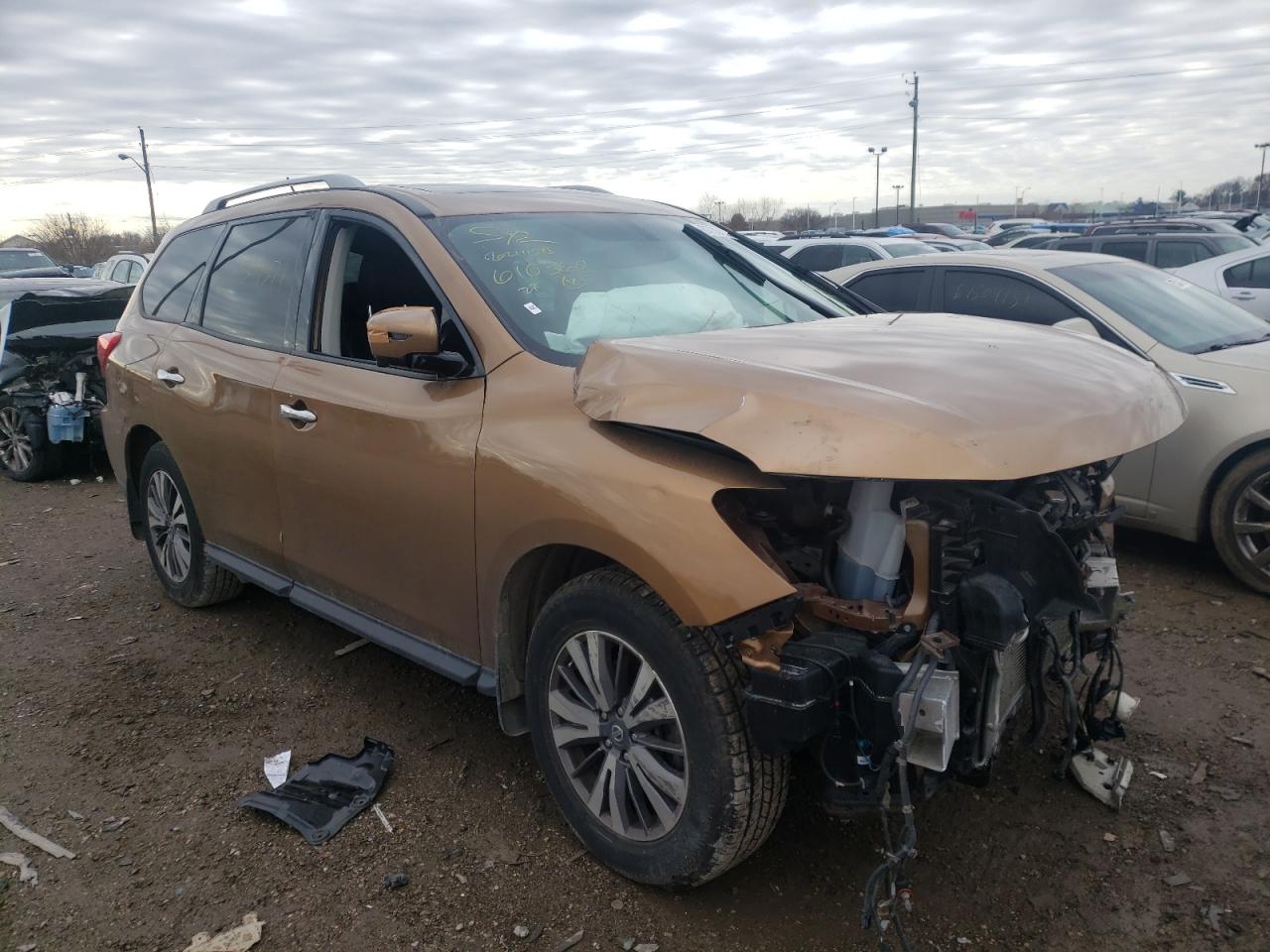 Photo 1 from auction – 2017 NISSAN PATHFINDER with VIN 5N1DR2MM6HC610362