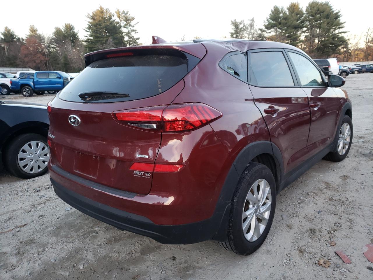 Photo 4 from auction – 2020 HYUNDAI TUCSON SE with VIN KM8J2CA48LU208007