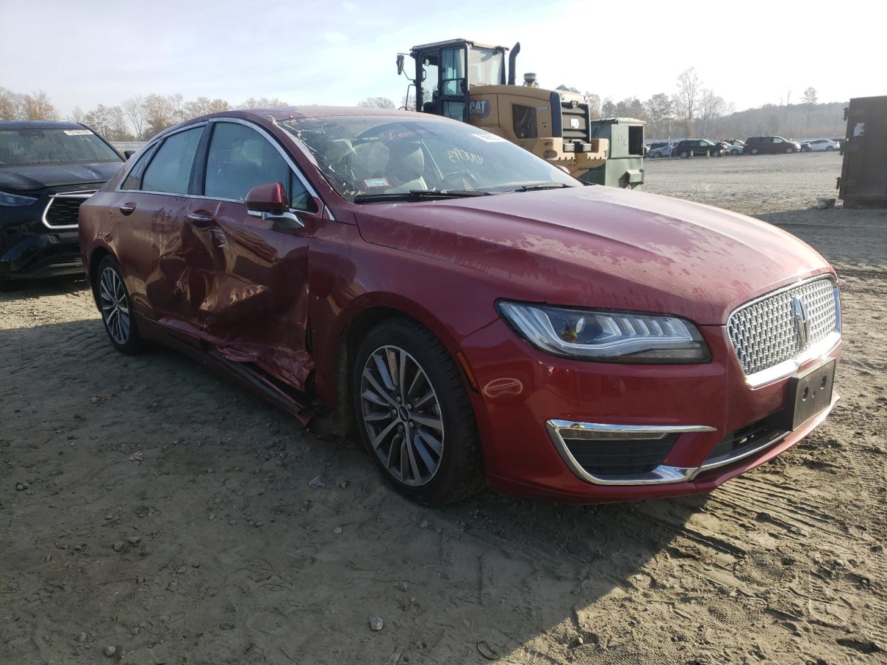 LINCOLN MKZ HYBRID 2017 with VIN 3LN6L5LU7HR602995 - Photo from auction