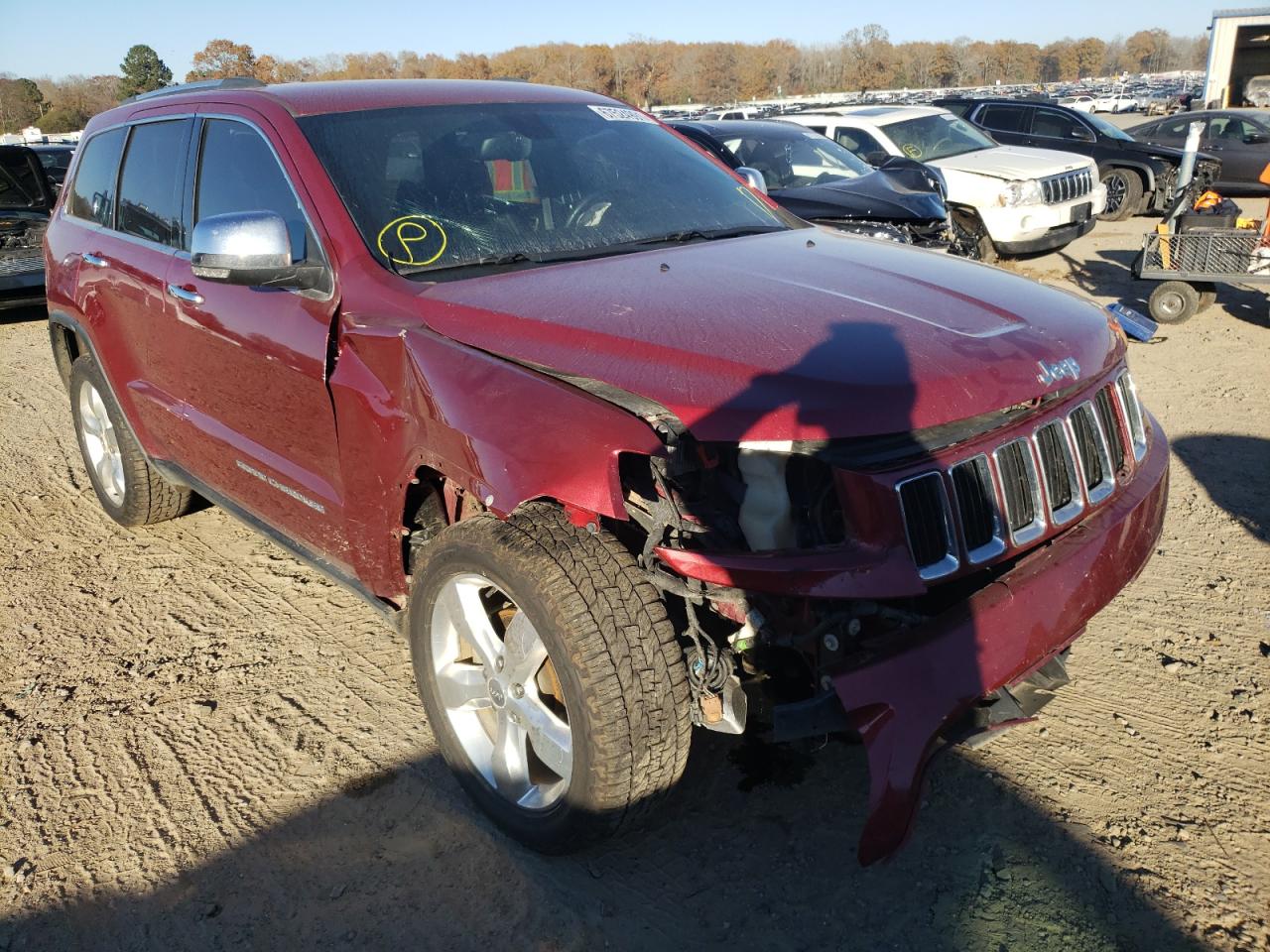 JEEP GRAND CHER 2015 with VIN 1C4RJFBG2FC811307 - Photo from auction