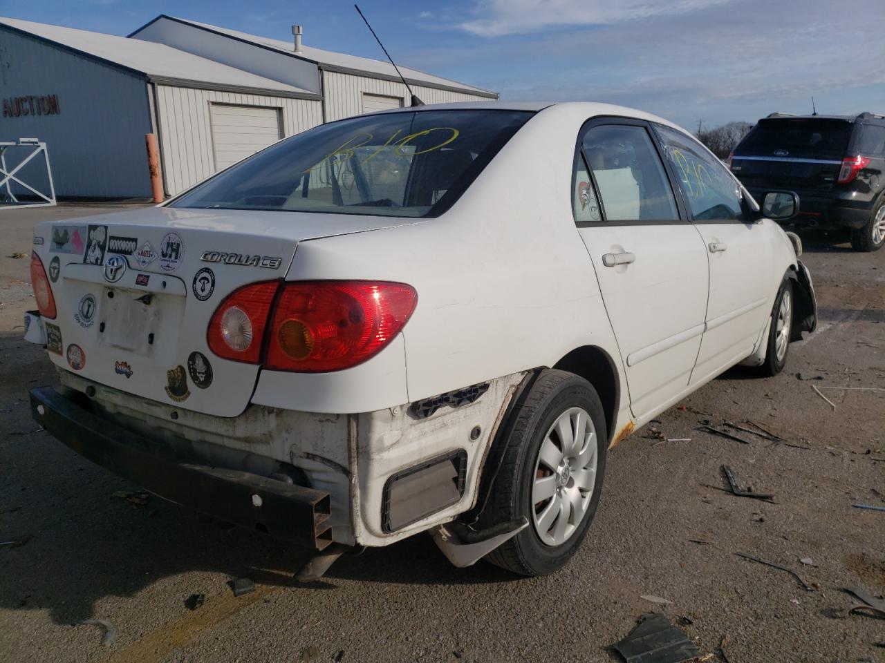 Photo 4 from auction – 2003 TOYOTA COROLLA CE with VIN JTDBR38E030016428