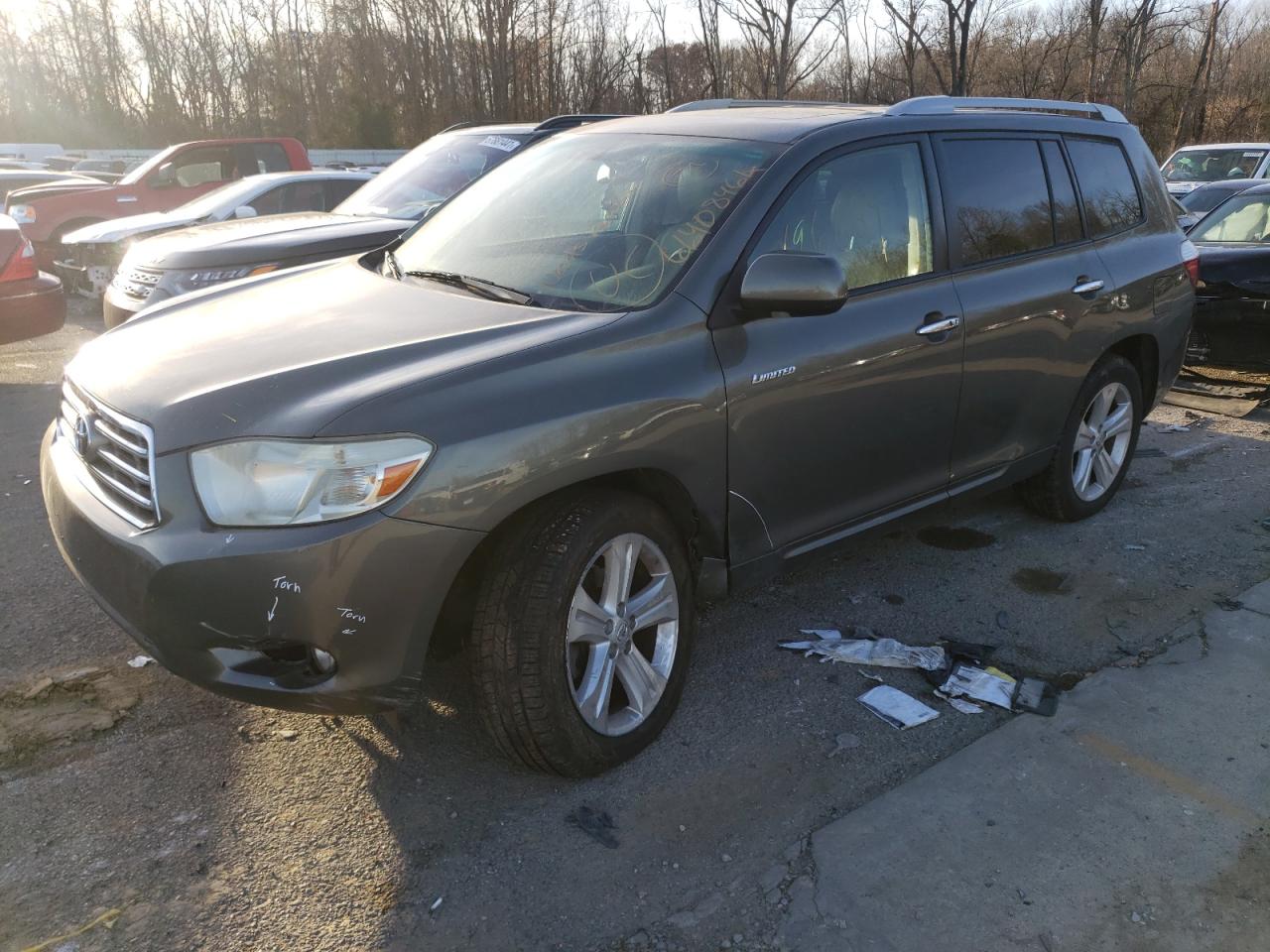 Photo 2 from auction – 2009 TOYOTA HIGHLANDER with VIN JTEES42A992122026