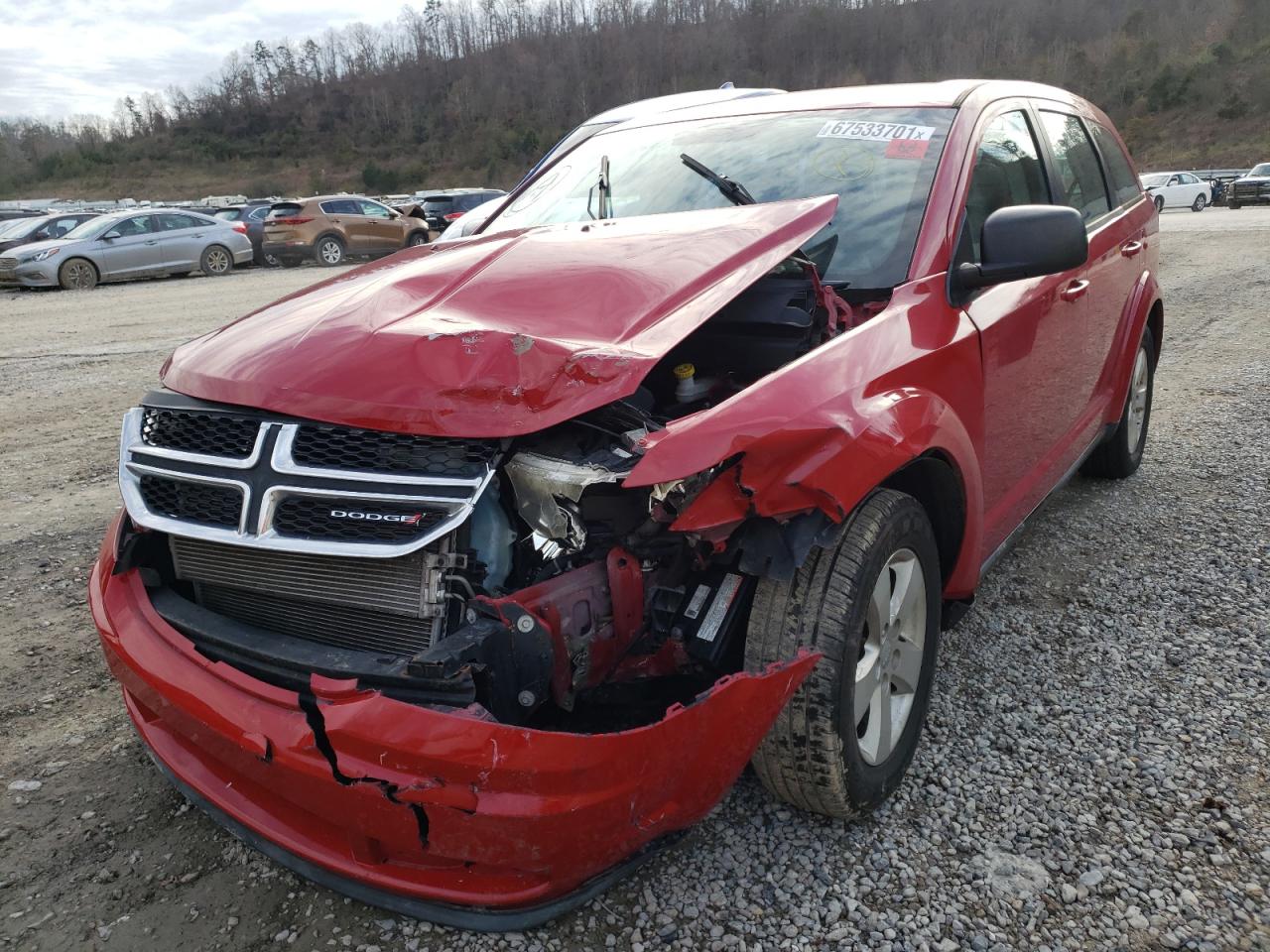 Photo 2 from auction – 2013 DODGE JOURNEY with VIN 3C4PDCAB1DT533357