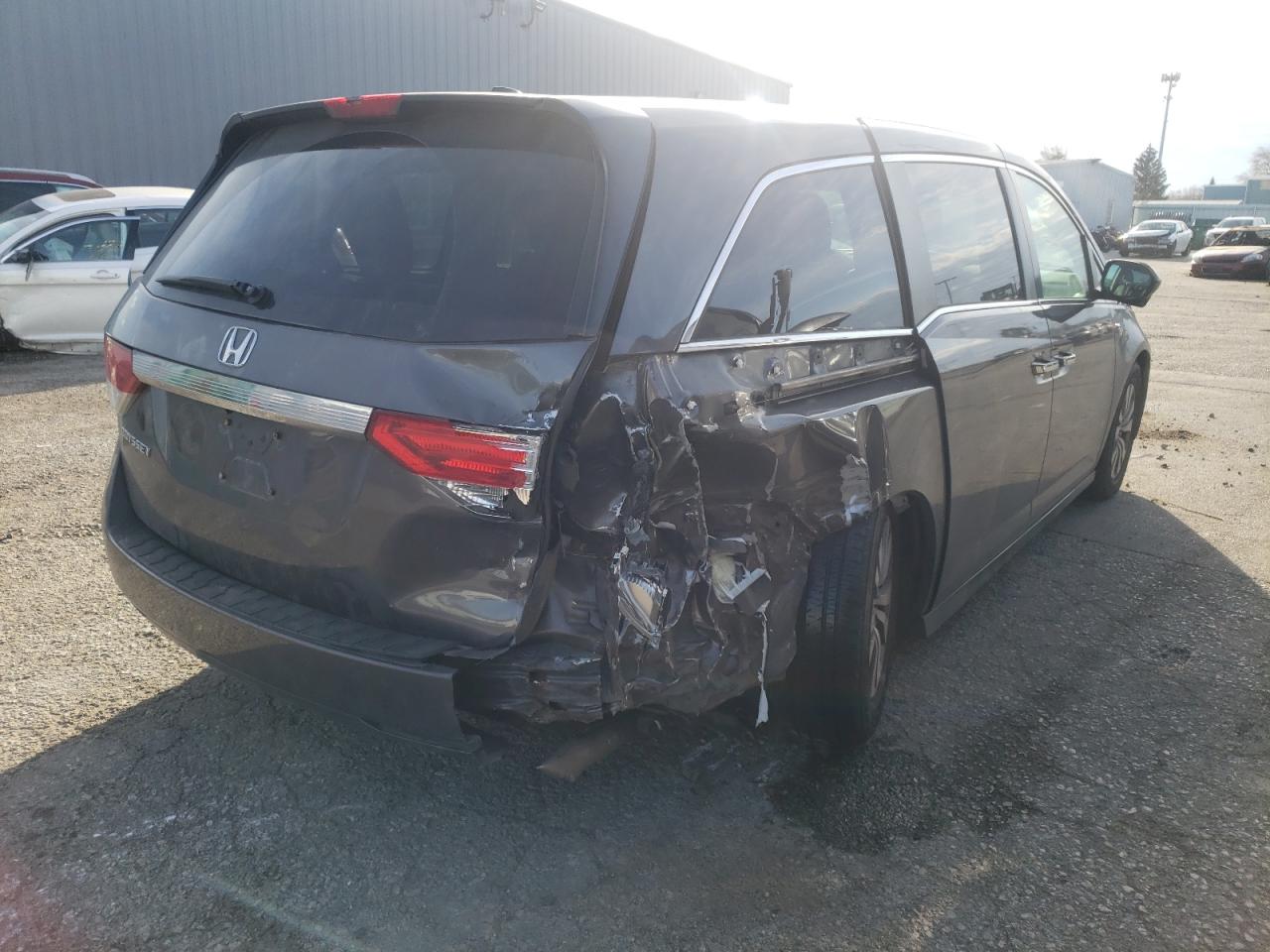 Photo 4 from auction – 2015 HONDA ODYSSEY EX with VIN 5FNRL5H69FB096189