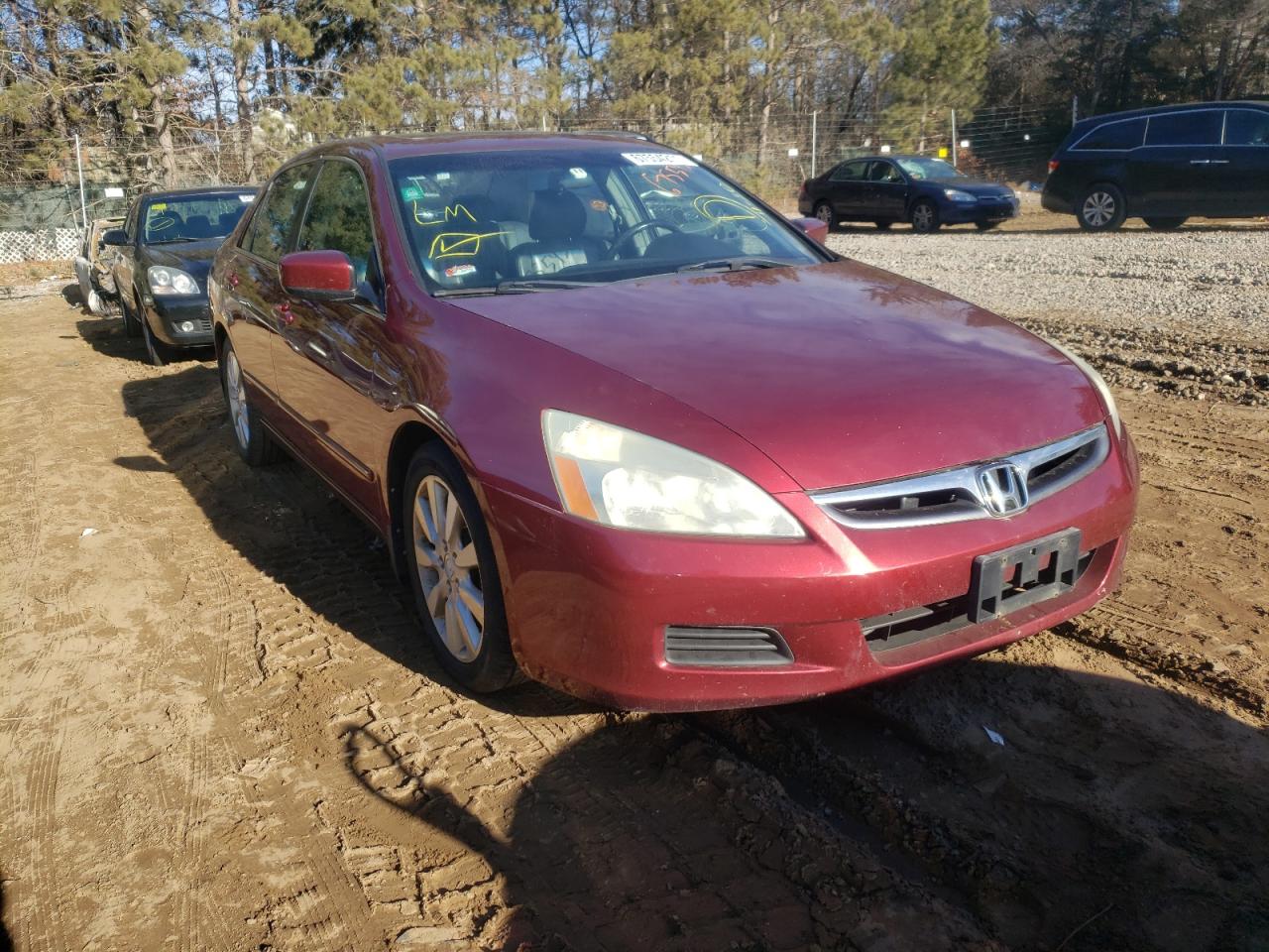 HONDA ACCORD 2006 with VIN 1HGCM66516A006837 - Photo from auction