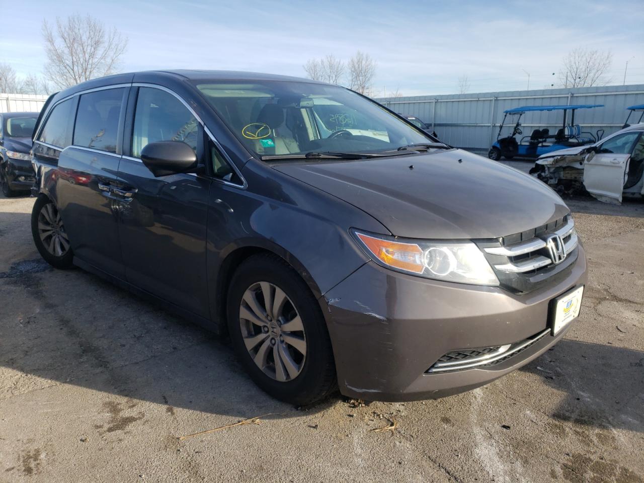 Photo 1 from auction – 2015 HONDA ODYSSEY EX with VIN 5FNRL5H69FB096189