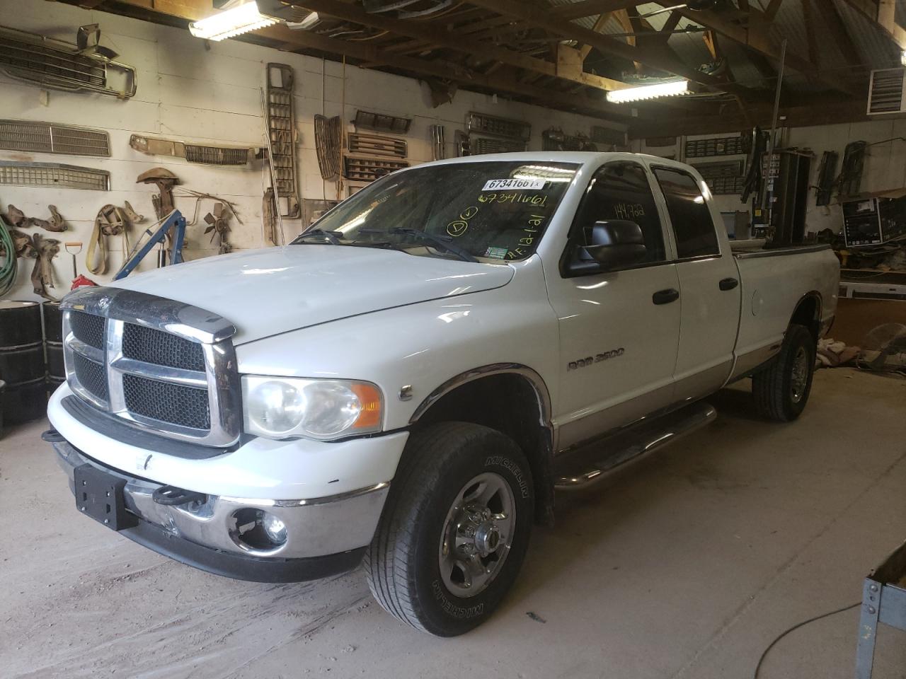 Photo 2 from auction – 2003 DODGE RAM 2500 S with VIN 3D7KU28C33G800787